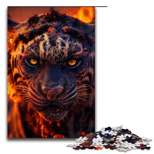 Puzzle für Erwachsene 1000 Teile Die wildesten Tiger-Familien-Holzpuzzles Lernspiel Herausforderungsspielzeug 1000 Teile von ouynngjing