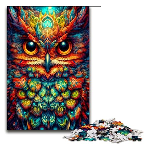 Puzzle für Erwachsene 1000 Teile Fantasy Owl1 Puzzles Spiel Spielzeug Lustige 1000 PCS von ouynngjing