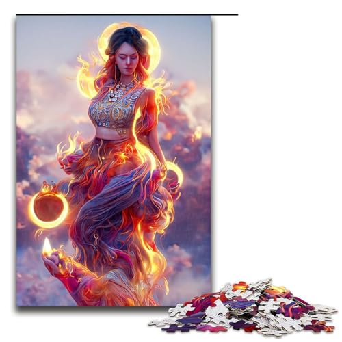 Puzzle für Erwachsene 1000 Teile Feuergöttin Puzzles Spiel Spielzeug Lustige 1000 PCS von ouynngjing