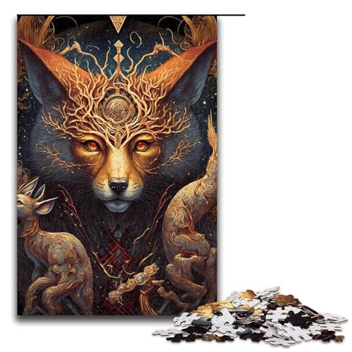 Puzzle für Erwachsene 1000 Teile Fuchs Holzpuzzle für Kinder Lernspiel 1000 PCS Puzzle für Erwachsene 1000 Teile Fuchs Holzpuzzle für Kinder Lernspiel 1000 PCS von ouynngjing