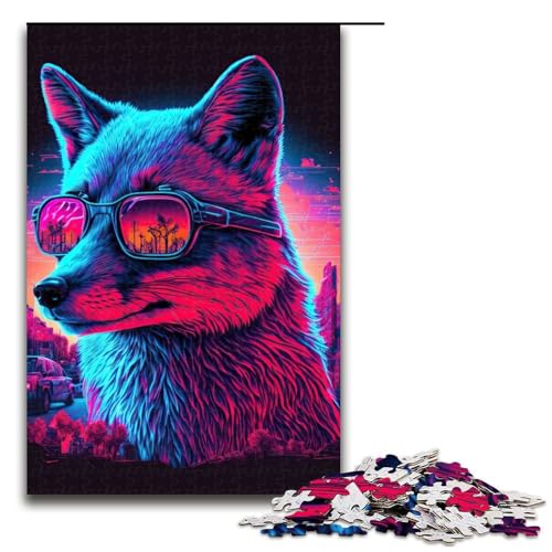 Puzzle für Erwachsene 1000 Teile Fuchs Neon7 Familie Holzpuzzle Lernspiel Herausforderung Spielzeug 1000 PCS Puzzle für Erwachsene 1000 Teile Fuchs Neon7 Familie Holzpuzzle Lernspiel Herausforderung Spielzeug 1000 PCS von ouynngjing