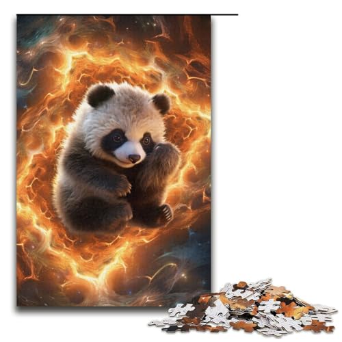 Puzzle für Erwachsene 1000 Teile GalaxiePandaPuzzle Lernspiele für Zuhause DIYSpielzeug tolles Geschenk für Spiele 1000 Teile (38 x 26 cm) von ouynngjing
