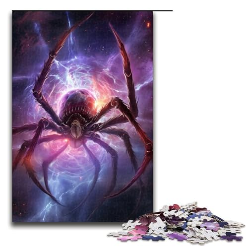 Puzzle für Erwachsene 1000 Teile Galaxien Spinnen Puzzle Spiel Spielzeug Lustig 1000 PCS (75x50cm) von ouynngjing