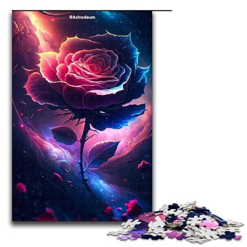 Puzzle für Erwachsene 1000 Teile Galaxy Rose Family Holzpuzzle Lernspiel Herausforderungsspielzeug 1000 PCS Puzzle für Erwachsene 1000 Teile Galaxy Rose Family Holzpuzzle Lernspiel Herausforderungsspielzeug 1000 PCS von ouynngjing