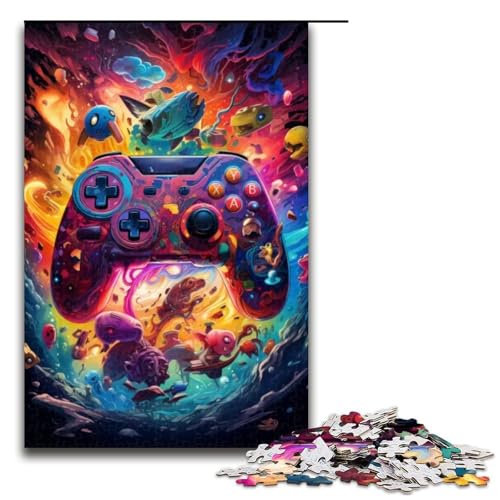 Puzzle für Erwachsene 1000 Teile Game Controller Familie Holzpuzzle Lernspiel Herausforderung Spielzeug 1000 PCS Puzzle für Erwachsene 1000 Teile Game Controller Familie Holzpuzzle Lernspiel Herausforderung Spielzeug 1000 PCS von ouynngjing