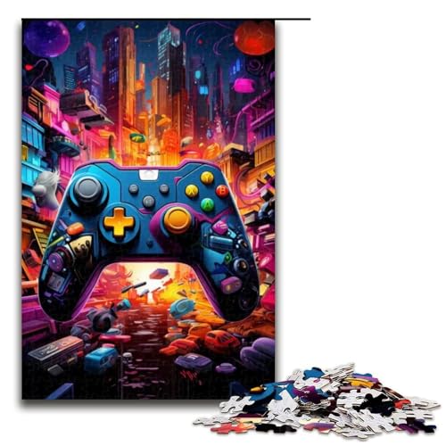 Puzzle für Erwachsene 1000 Teile Game Controller Familie Holzpuzzle Lernspiel Herausforderung Spielzeug 1000 PCS Puzzle für Erwachsene 1000 Teile Game Controller Familie Holzpuzzle Lernspiel Herausforderung Spielzeug 1000 PCS von ouynngjing