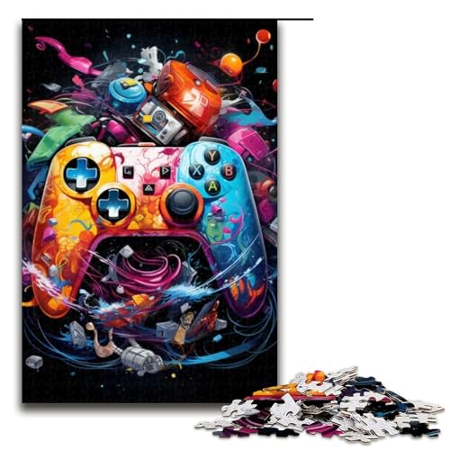Puzzle für Erwachsene 1000 Teile Game Controller Puzzles Spiel Spielzeug Lustige 1000 PCS von ouynngjing