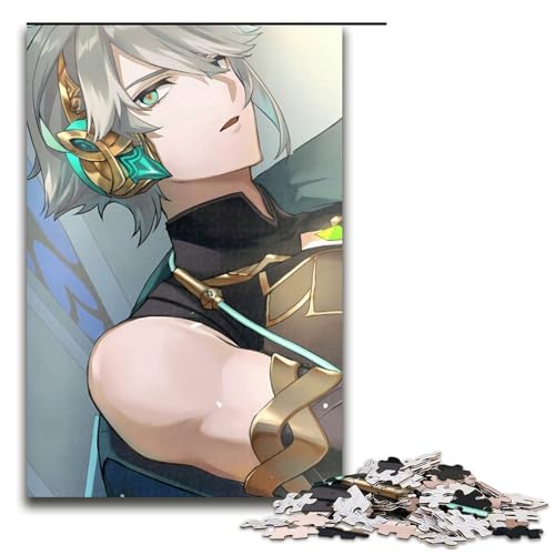 Puzzle für Erwachsene 1000 Teile Genshin Impact Family Holzpuzzle Lernspiel Herausforderungsspielzeug 1000 PCS Puzzle für Erwachsene 1000 Teile Genshin Impact Family Holzpuzzle Lernspiel Herausforderungsspielzeug 1000 PCS von ouynngjing