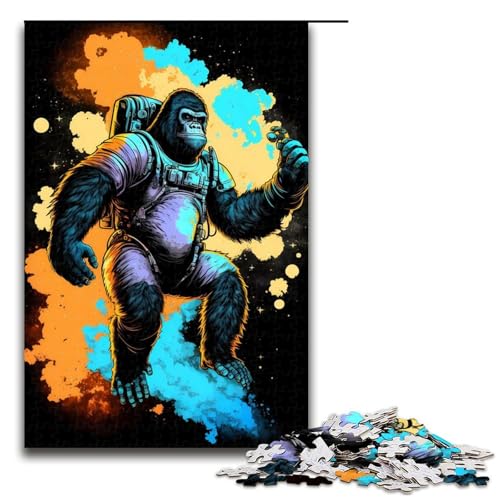 Puzzle für Erwachsene 1000 Teile Gorilla1 Holzpuzzle für Kinder Lernspiel 1000 PCS von ouynngjing
