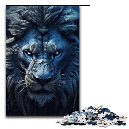 Puzzle für Erwachsene 1000 Teile Grasland Löwen Puzzle Spiel Spielzeug Lustige 1000 PCS von ouynngjing