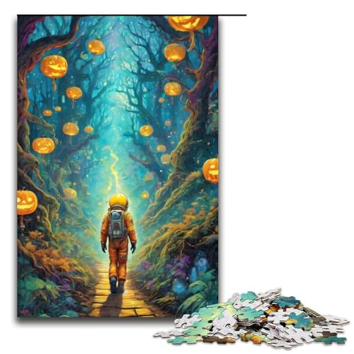 Puzzle für Erwachsene 1000 Teile Halloween Astronaut4 Familie Holzpuzzle Lernspiel Herausforderungsspielzeug 1000 Teile Puzzle für Erwachsene 1000 Teile Halloween Astronaut4 Familie Holzpuzzle Lernspiel Herausforderungsspielzeug 1000 Teile von ouynngjing