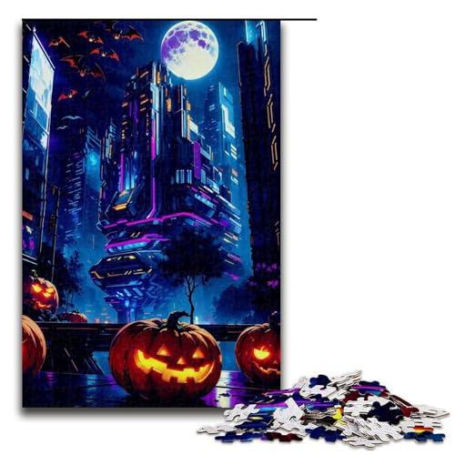 Puzzle für Erwachsene 1000 Teile Halloween-Karnevalstag 1 Puzzlespiele Spielzeug Geschenk Geeignet für die Schreibtischdekoration 1000 PCS von ouynngjing