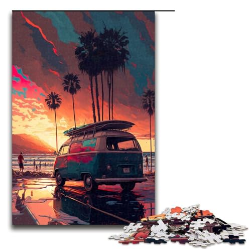 Puzzle für Erwachsene 1000 Teile Hawaii-Reise Familie Holzpuzzle Lernspiel Herausforderung Spielzeug 1000 PCS Puzzle für Erwachsene 1000 Teile Hawaii-Reise Familie Holzpuzzle Lernspiel Herausforderung Spielzeug 1000 PCS von ouynngjing