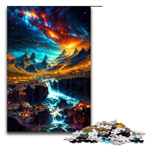 Puzzle für Erwachsene 1000 Teile Himmlische Berge Puzzles Spiel Spielzeug Lustige 1000 PCS von ouynngjing