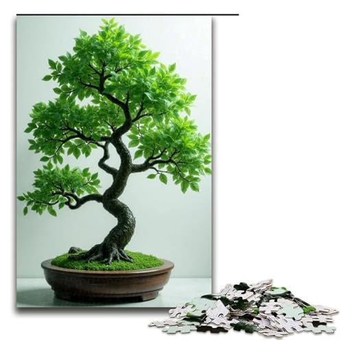 Puzzle für Erwachsene 1000 Teile Jadebaum und Äste Puzzlespiel lustiges Spielzeug 1000 Teile (75 x 50 cm) von ouynngjing