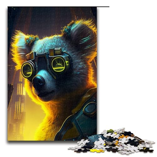 Puzzle für Erwachsene 1000 Teile Koala 2 Holzpuzzle für Kinder Lernspiel 1000 PCS von ouynngjing