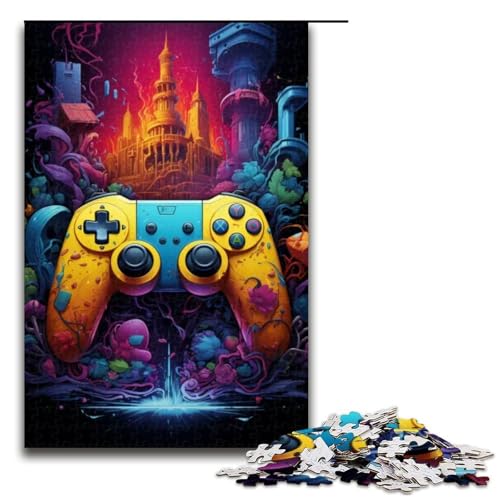 Puzzle für Erwachsene 1000 Teile Kunst Bunte Katzen Puzzles Spiel Spielzeug Lustige 1000 PCS von ouynngjing