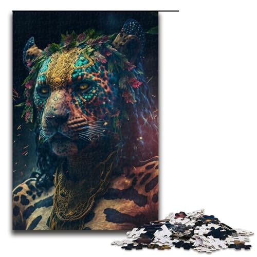 Puzzle für Erwachsene 1000 Teile Leopard Holzpuzzle für Kinder Lernspiel 1000 PCS Puzzle für Erwachsene 1000 Teile Leopard Holzpuzzle für Kinder Lernspiel 1000 PCS von ouynngjing