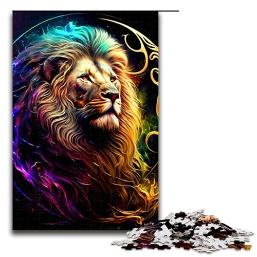 Puzzle für Erwachsene 1000 Teile Lion26 Holzpuzzle für Kinder Lernspiel 1000 PCS Puzzle für Erwachsene 1000 Teile Lion26 Holzpuzzle für Kinder Lernspiel 1000 PCS von ouynngjing