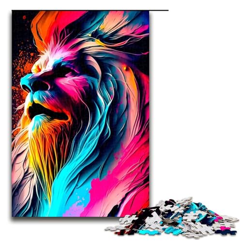 Puzzle für Erwachsene 1000 Teile Lion71 Familie Holzpuzzle Lernspiel Herausforderung Spielzeug 1000 PCS Puzzle für Erwachsene 1000 Teile Lion71 Familie Holzpuzzle Lernspiel Herausforderung Spielzeug 1000 PCS von ouynngjing