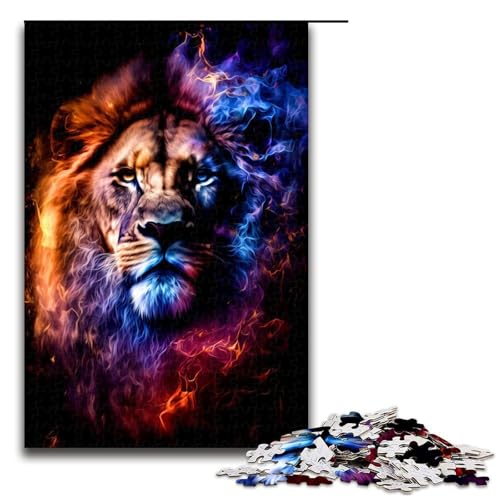 Puzzle für Erwachsene 1000 Teile Löwe 13 Puzzles Spiel Spielzeug Lustig 1000 PCS von ouynngjing