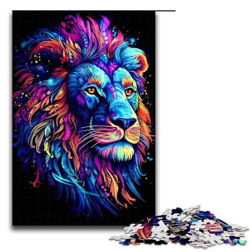 Puzzle für Erwachsene 1000 Teile Löwe16 Puzzles Spiel Spielzeug Lustige 1000 PCS von ouynngjing