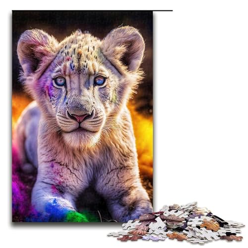 Puzzle für Erwachsene 1000 Teile Löwen Puzzle Spiel Spielzeug Lustige 1000 PCS von ouynngjing