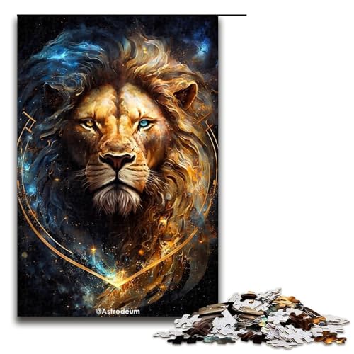 Puzzle für Erwachsene 1000 Teile Löwen Puzzle Spiel Spielzeug Lustige 1000 PCS von ouynngjing