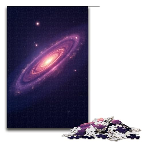 Puzzle für Erwachsene 1000 Teile Milchstraßen-Erguss Holzpuzzle 1000 Teile (75 x 50 cm) von ouynngjing