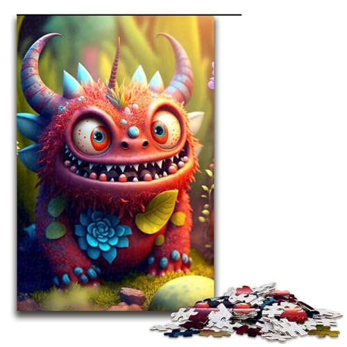 Puzzle für Erwachsene 1000 Teile Monster Baby Puzzle Spiele Spielzeug Geschenk Geeignet für Desktop-Dekoration 1000 PCS Puzzle für Erwachsene 1000 Teile Monster Baby Puzzle Spiele Spielzeug Geschenk Geeignet für Desktop-Dekoration 1000 PCS von ouynngjing