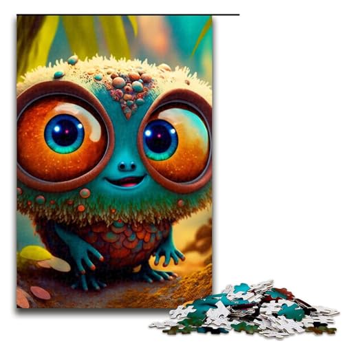 Puzzle für Erwachsene 1000 Teile Monster Baby Puzzles Spiel Spielzeug Lustige 1000 PCS von ouynngjing