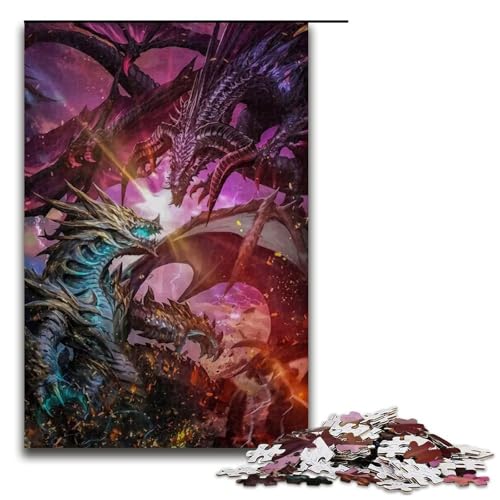Puzzle für Erwachsene 1000 Teile Monster Hunter World Familien-Holzpuzzle Lernspiel Herausforderungsspielzeug 1000 Teile Puzzle für Erwachsene 1000 Teile Monster Hunter World Familien-Holzpuzzle Lernspiel Herausforderungsspielzeug 1000 Teile von ouynngjing