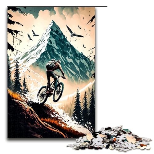 Puzzle für Erwachsene 1000 Teile Mountainbike Holzpuzzle für Kinder Lernspiel 1000 PCS Puzzle für Erwachsene 1000 Teile Mountainbike Holzpuzzle für Kinder Lernspiel 1000 PCS von ouynngjing