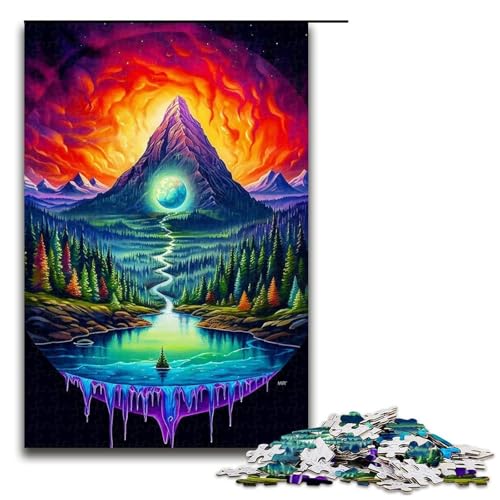 Puzzle für Erwachsene 1000 Teile Mountains1 Familie Holzpuzzle Lernspiel Herausforderung Spielzeug 1000 PCS Puzzle für Erwachsene 1000 Teile Mountains1 Familie Holzpuzzle Lernspiel Herausforderung Spielzeug 1000 PCS von ouynngjing