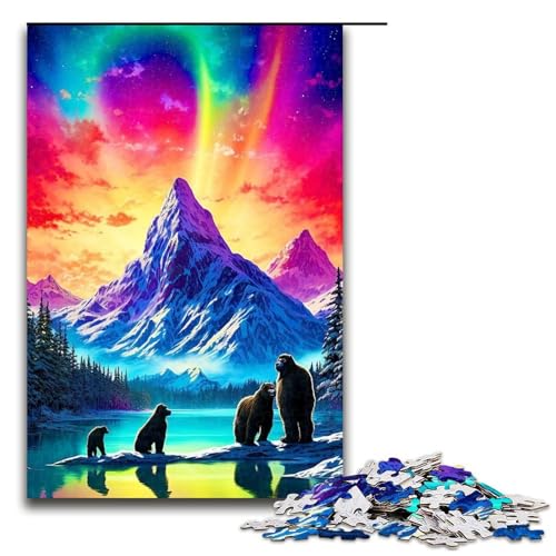 Puzzle für Erwachsene 1000 Teile Mysterious Animals1 Puzzles Spiel Spielzeug Lustig 1000 PCS von ouynngjing