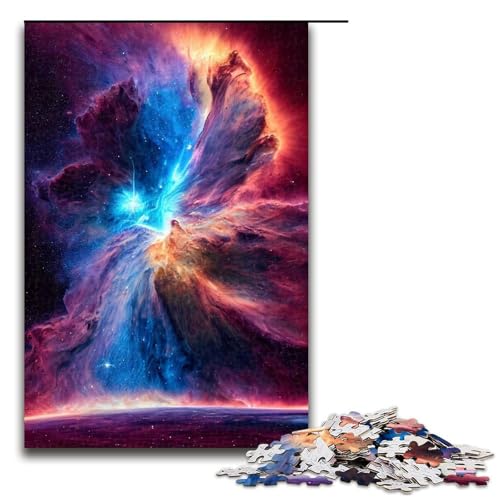 Puzzle für Erwachsene 1000 Teile Nebula Fusion Puzzles Spiel Spielzeug Lustige 1000 PCS von ouynngjing