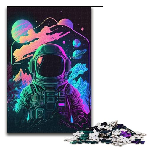 Puzzle für Erwachsene 1000 Teile Neon Astronaut451 Puzzles Spiel Spielzeug Lustige 1000 PCS Puzzle für Erwachsene 1000 Teile Neon Astronaut451 Puzzles Spiel Spielzeug Lustige 1000 PCS von ouynngjing