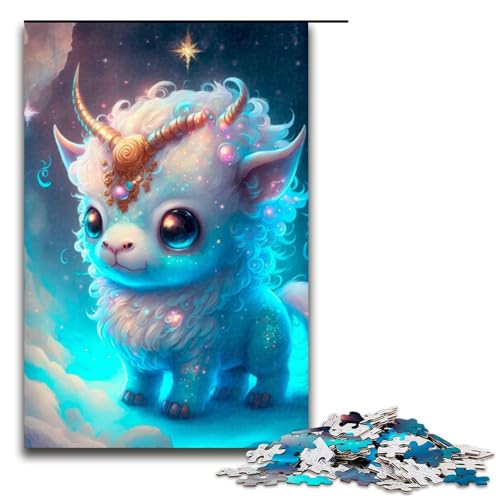 Puzzle für Erwachsene 1000 Teile Niedliches Drachenbaby Puzzles Spiel Spielzeug Lustig 1000 PCS von ouynngjing