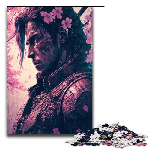 Puzzle für Erwachsene 1000 Teile Ninja Puzzle Spiele Spielzeug Geschenk geeignet für die Schreibtischdekoration 1000 Teile (75 x 50 cm) von ouynngjing