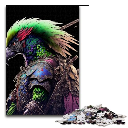 Puzzle für Erwachsene 1000 Teile PapageienkämpferPuzzle für Erwachsene Holzpuzzles Familienspiele Weihnachts und Geburtstagsgeschenke 1000 Teile (75 x 50 cm) von ouynngjing