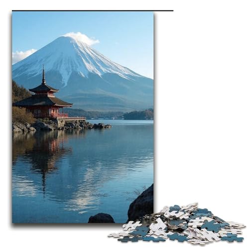 Puzzle für Erwachsene 1000 Teile Pavillon Heimdekoration Puzzle-Spielzeug Geschenk für die ganze Familie 1000 Teile (75 x 50 cm) von ouynngjing