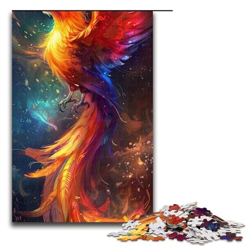 Puzzle für Erwachsene 1000 Teile Phoenix Bird Puzzles Spiel Spielzeug Lustige 1000 PCS von ouynngjing