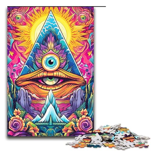 Puzzle für Erwachsene 1000 Teile Psychedelic33 Puzzles Spiel Spielzeug Lustige 1000 PCS Puzzle für Erwachsene 1000 Teile Psychedelic33 Puzzles Spiel Spielzeug Lustige 1000 PCS von ouynngjing