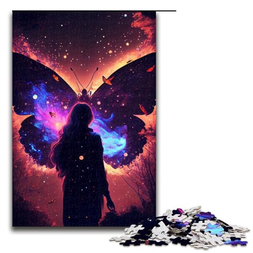 Puzzle für Erwachsene 1000 Teile Schmetterlingszauber Holzpuzzle für Kinder Lernspiel 1000 PCS Puzzle für Erwachsene 1000 Teile Schmetterlingszauber Holzpuzzle für Kinder Lernspiel 1000 PCS von ouynngjing