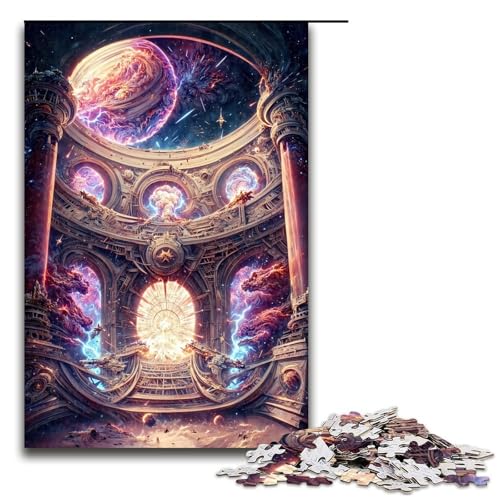 Puzzle für Erwachsene 1000 Teile Space Gate Puzzles Spiel Spielzeug Lustige 1000 PCS von ouynngjing