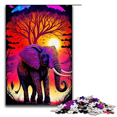 Puzzle für Erwachsene 1000 Teile Tierfamilie Holzpuzzle Lernspiel Herausforderungsspielzeug 1000 PCS Puzzle für Erwachsene 1000 Teile Tierfamilie Holzpuzzle Lernspiel Herausforderungsspielzeug 1000 PCS von ouynngjing