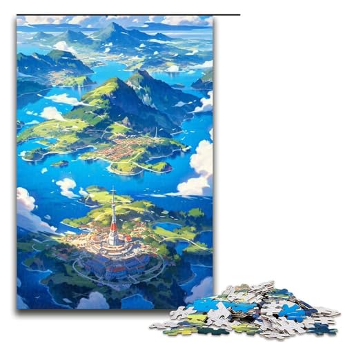Puzzle für Erwachsene 1000 Teile Tierfuchsfamilie Holzpuzzle Lernspiel Herausforderungsspielzeug 1000 PCS Puzzle für Erwachsene 1000 Teile Tierfuchsfamilie Holzpuzzle Lernspiel Herausforderungsspielzeug 1000 PCS von ouynngjing