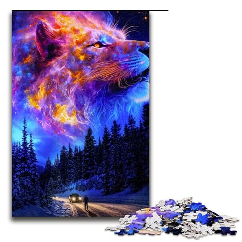 Puzzle für Erwachsene 1000 Teile Tigerfamilie Holzpuzzle Lernspiel Herausforderungsspielzeug 1000 PCS Puzzle für Erwachsene 1000 Teile Tigerfamilie Holzpuzzle Lernspiel Herausforderungsspielzeug 1000 PCS von ouynngjing