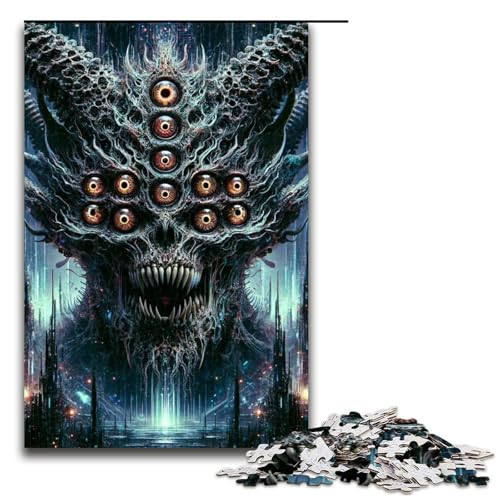Puzzle für Erwachsene 1000 Teile Vieläugiges Monster Holzpuzzle für Kinder Lernspiel 1000 PCS Puzzle für Erwachsene 1000 Teile Vieläugiges Monster Holzpuzzle für Kinder Lernspiel 1000 PCS von ouynngjing