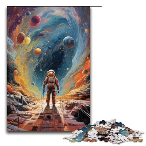 Puzzle für Erwachsene 1000 Teile Weltraum Familie Holzpuzzle Lernspiel Herausforderung Spielzeug 1000 PCS von ouynngjing